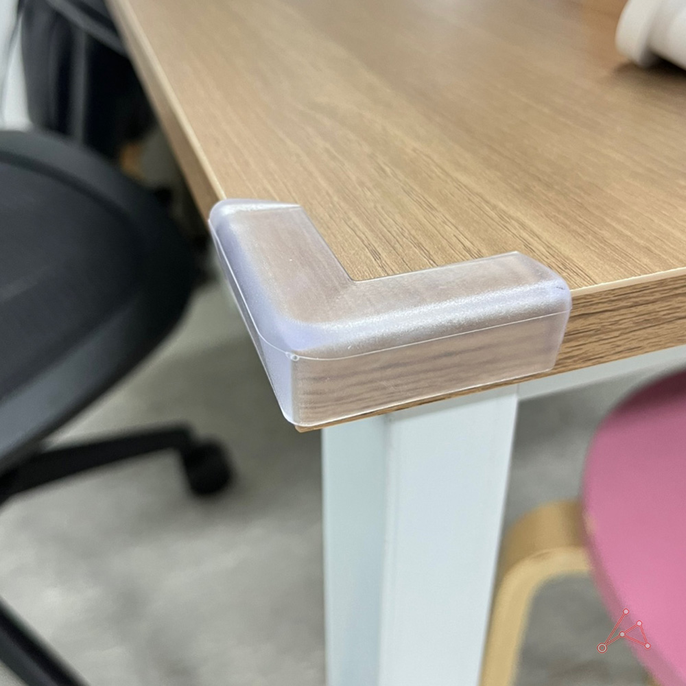 테이블코너보호제 강아지적응보호대 강아지코너보호용품 테이블모서리보호제 책상보호대 에지가드 어린이안전용품 사이드가드 모서리보호칼라 모서리충격방지투명 LP-16-2 모서리보호대