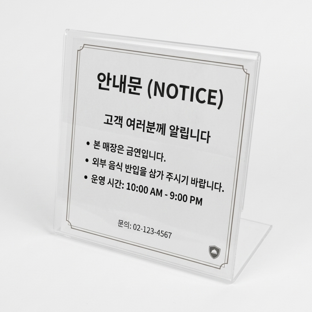 단면POP꽂이 L-1515