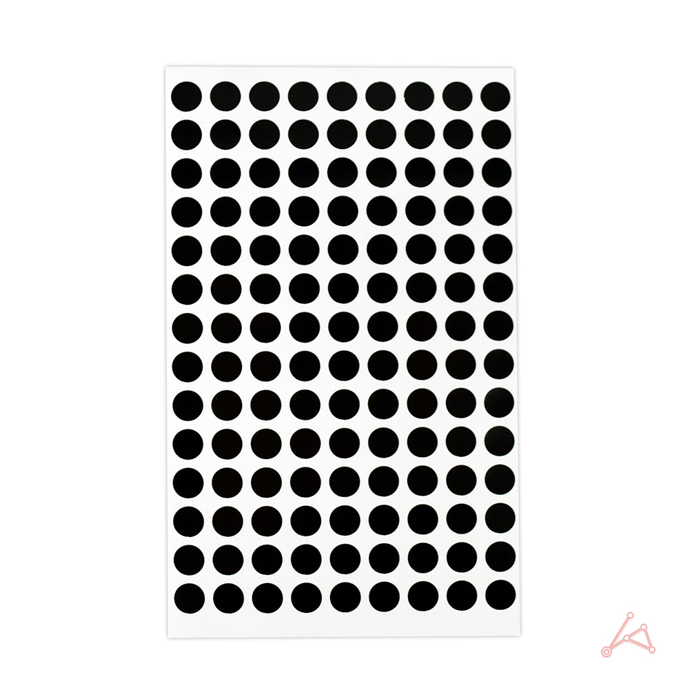 원형스티커 304 지름8mm (7매)