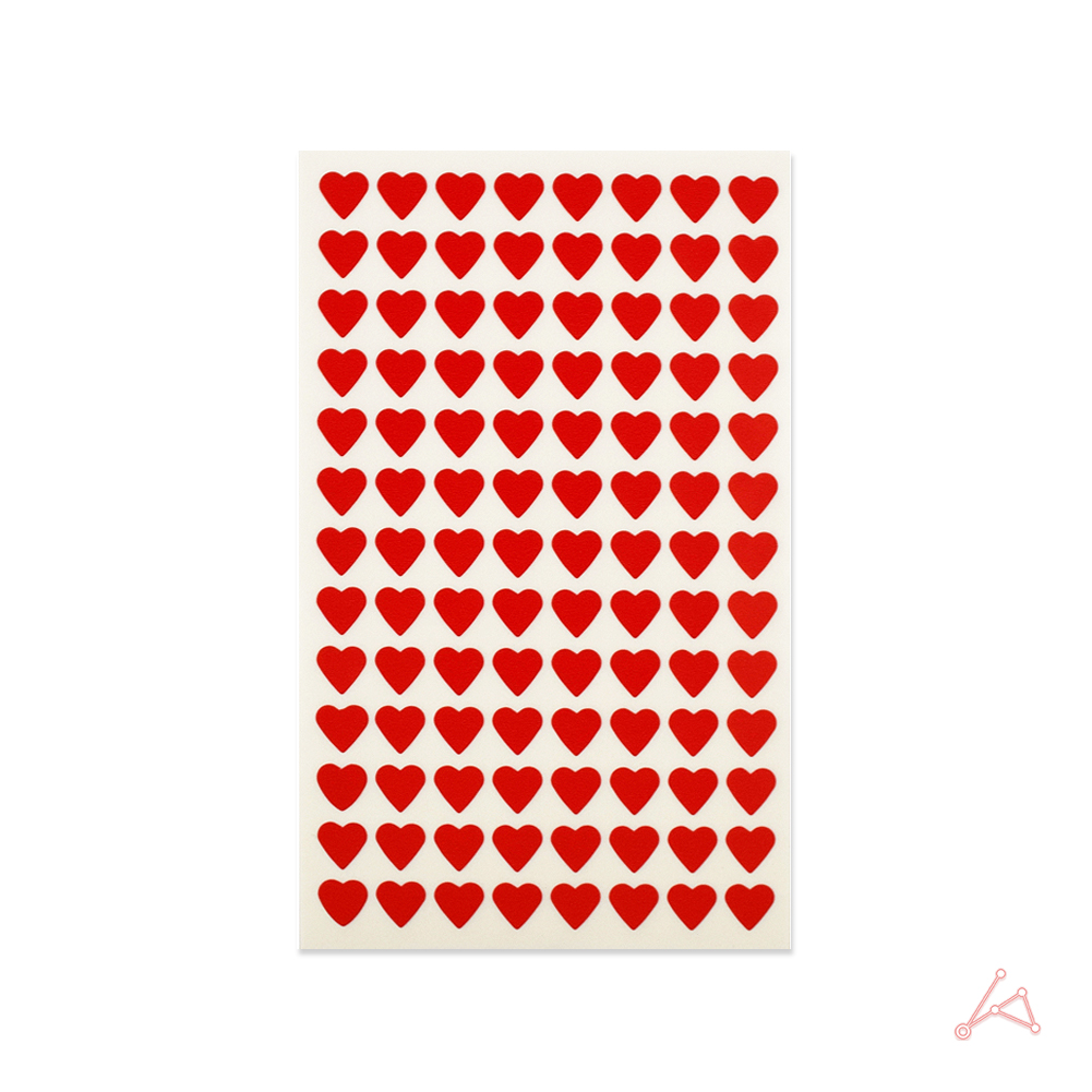 일반 형광스티커