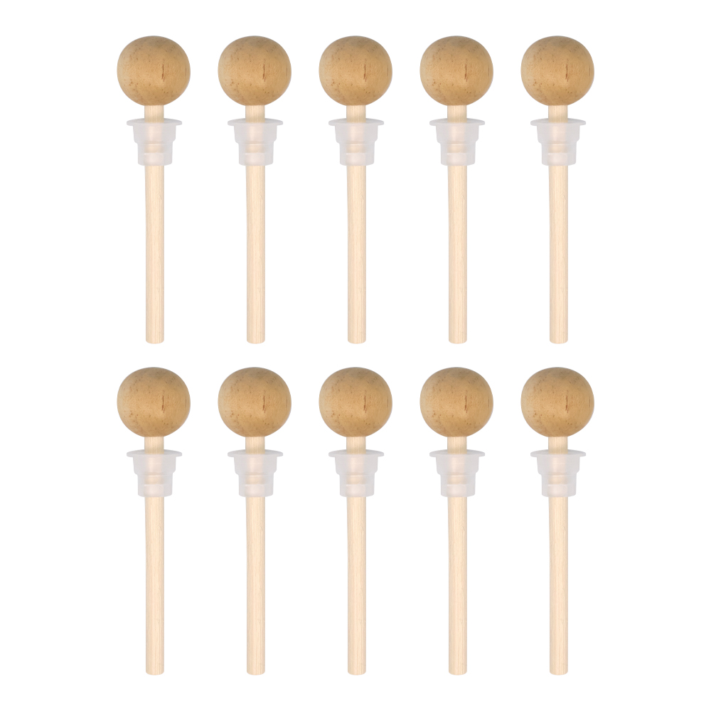 차량용 우드볼 스틱 10개입 기획세트 (25mm)