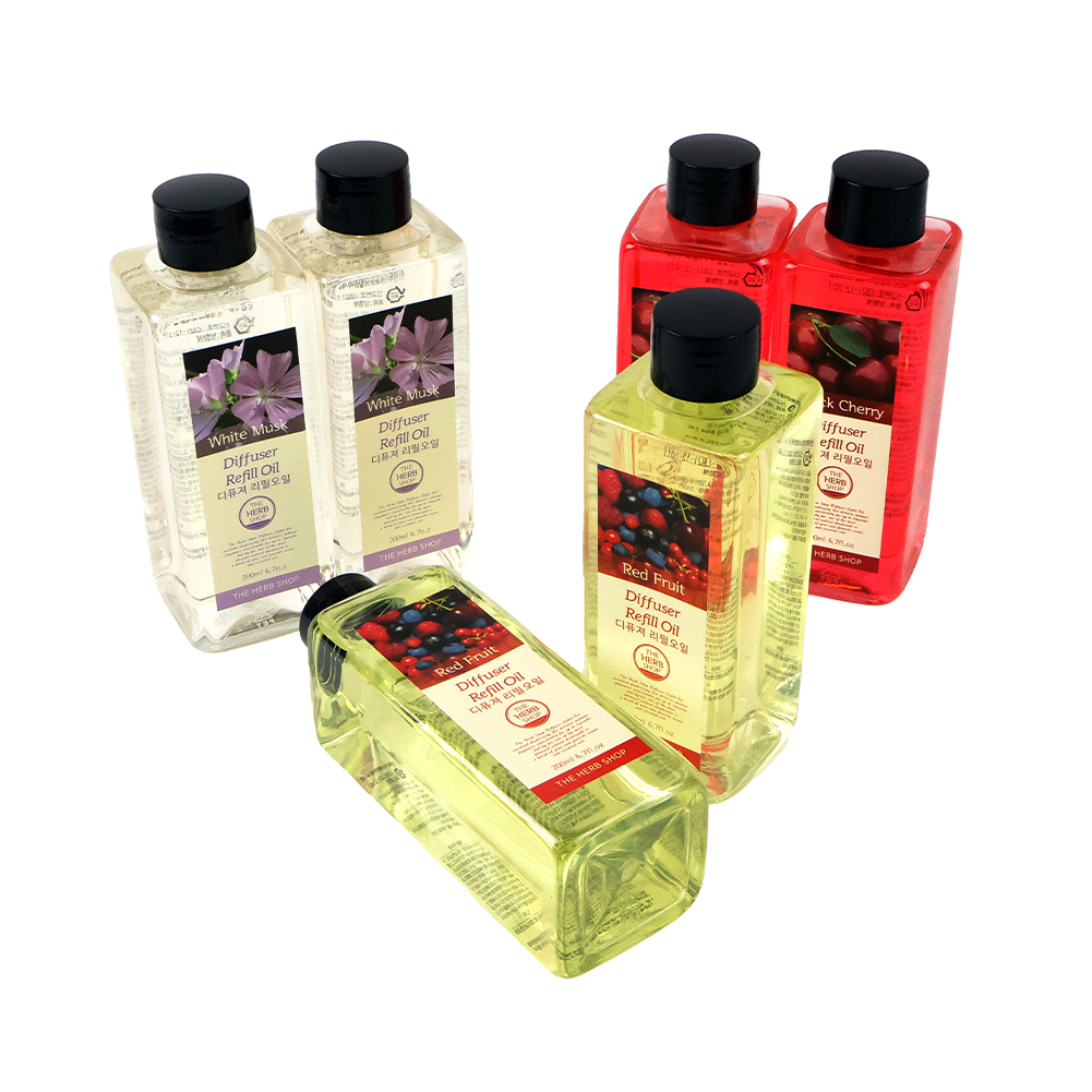 더허브샵 디퓨저 리필오일 200ml 2입