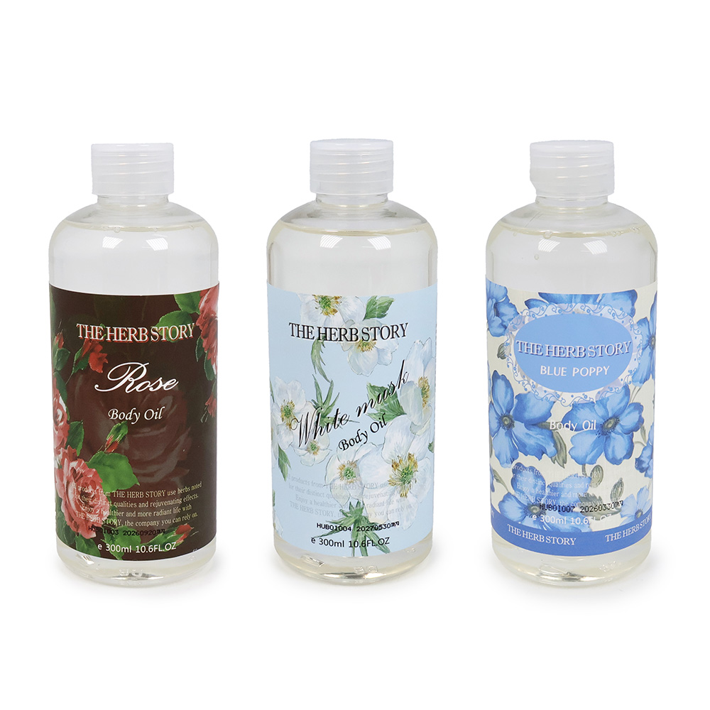 300ml 더허브스토리 바디오일