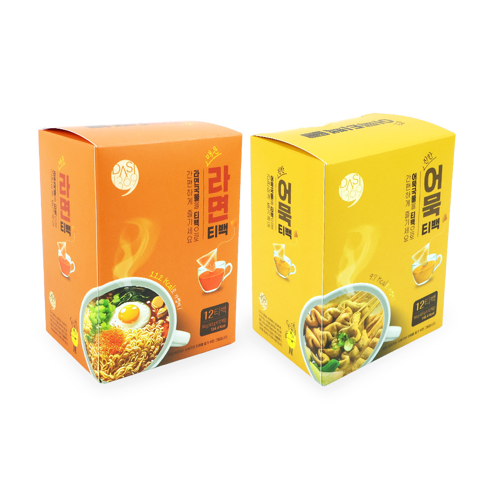 한컵 국물 티백 12T