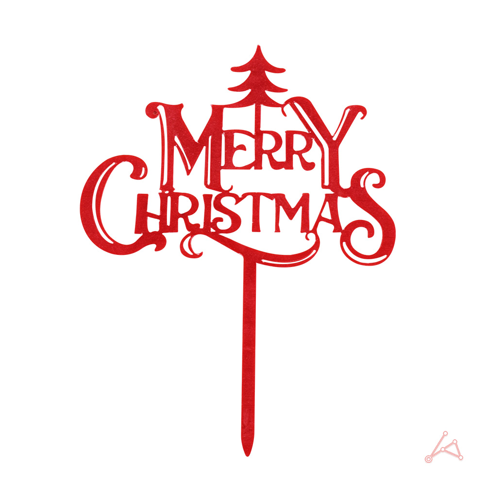 크리스마스 케이크 토퍼