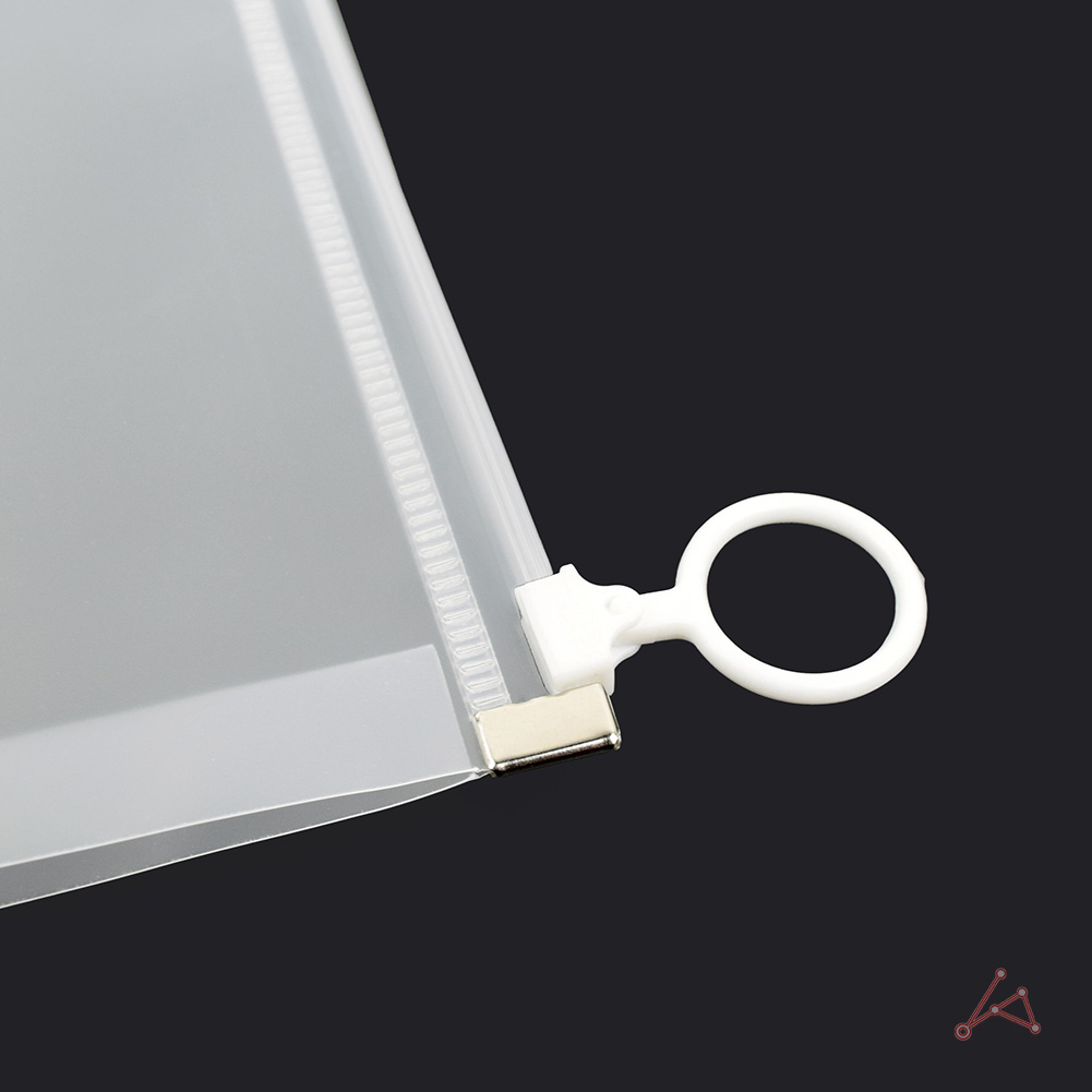 지퍼백타입 투명서류홀더 1p