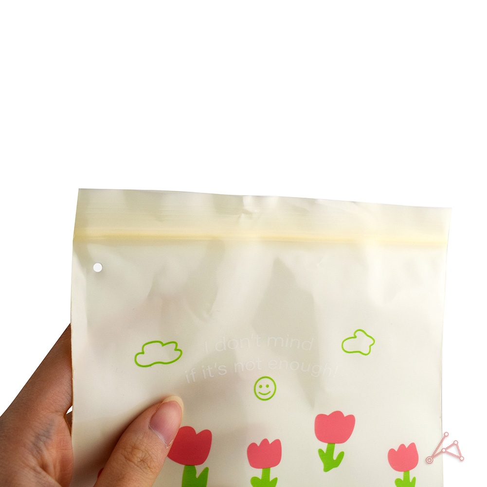 튤립 지퍼백 포장지