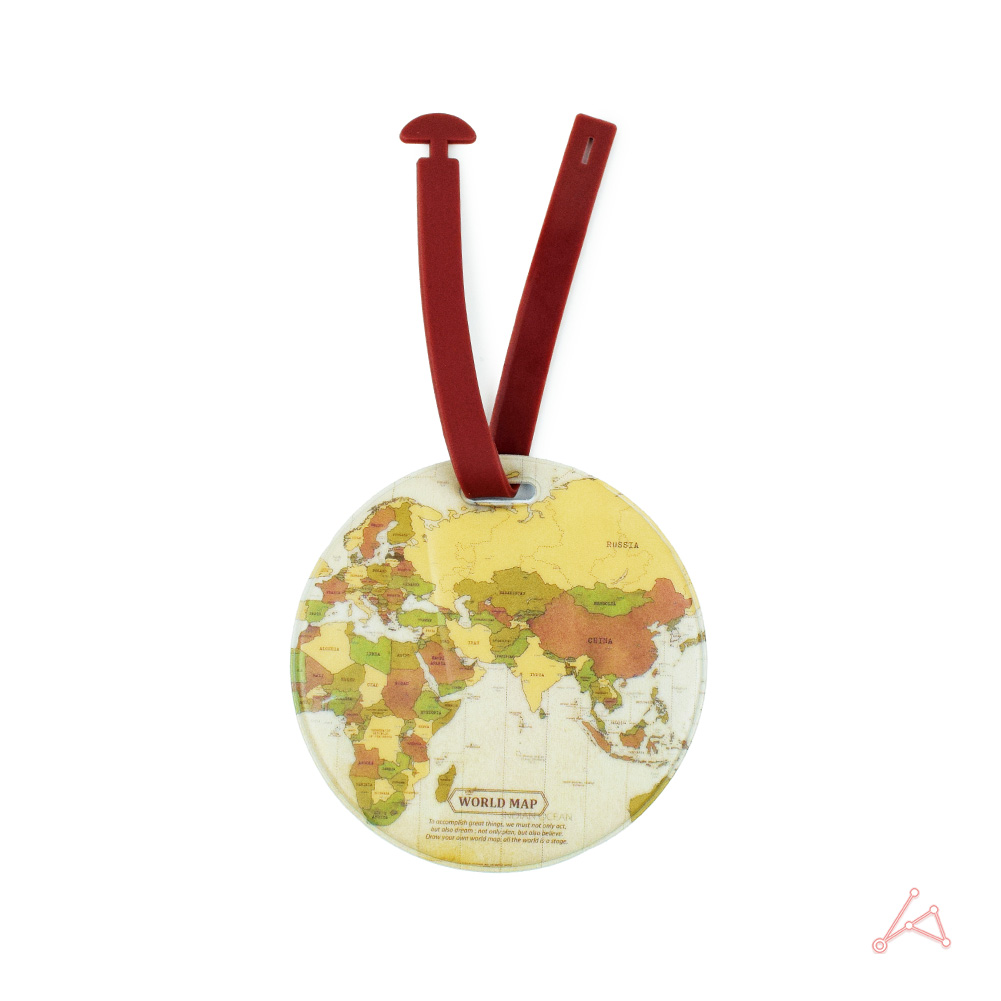 세계지도 네임택