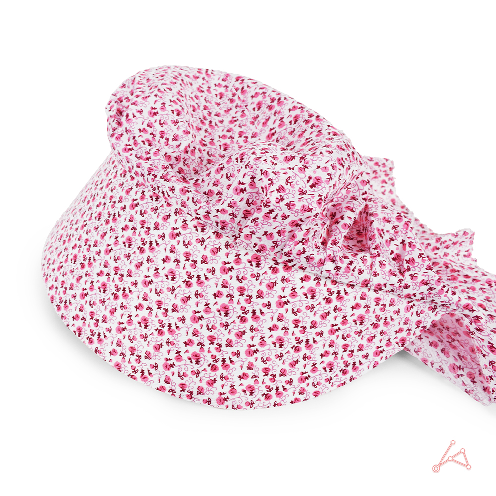 꽃무늬 농사 모자