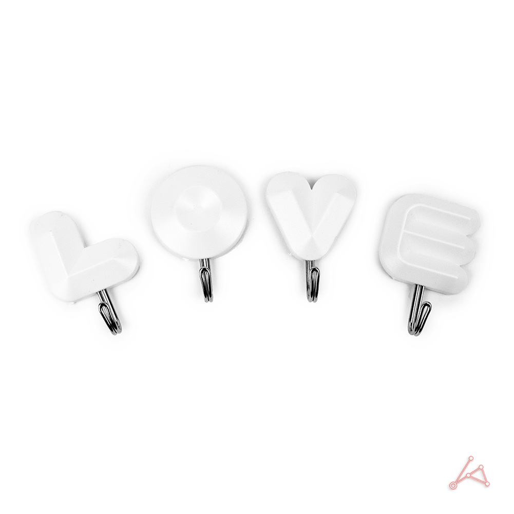 LOVE 부착식 행거