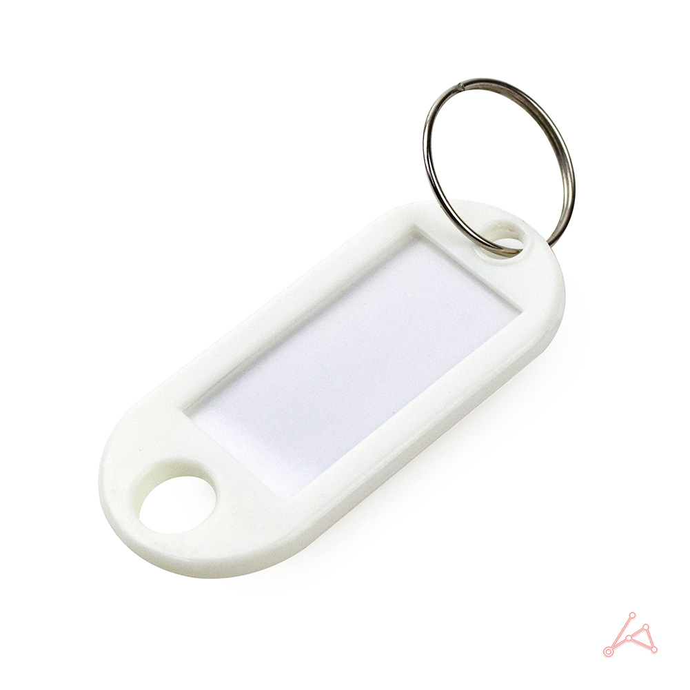 네임텍 컬러 키홀더 50p