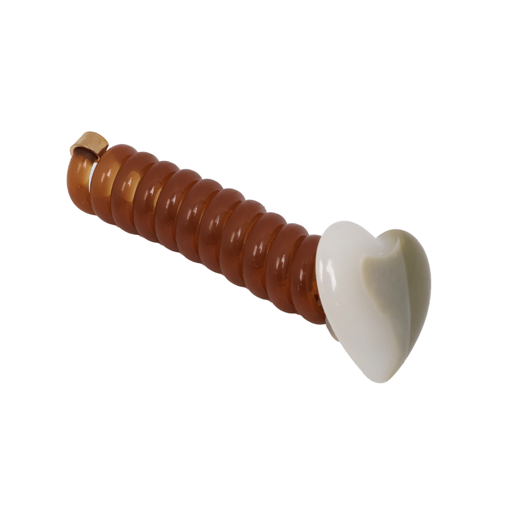 스프링 포니테일 머리끈