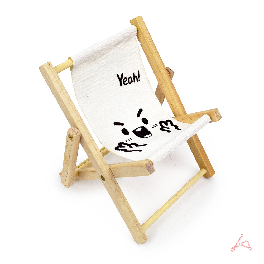 미니 해변의자모양 거치대