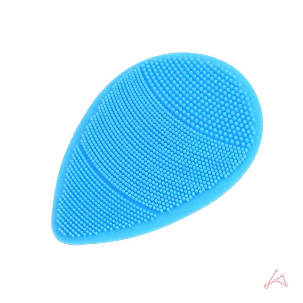 물방울무늬 실리콘 세안 브러쉬