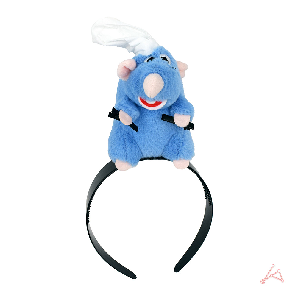 두 손 집게 인형 머리띠