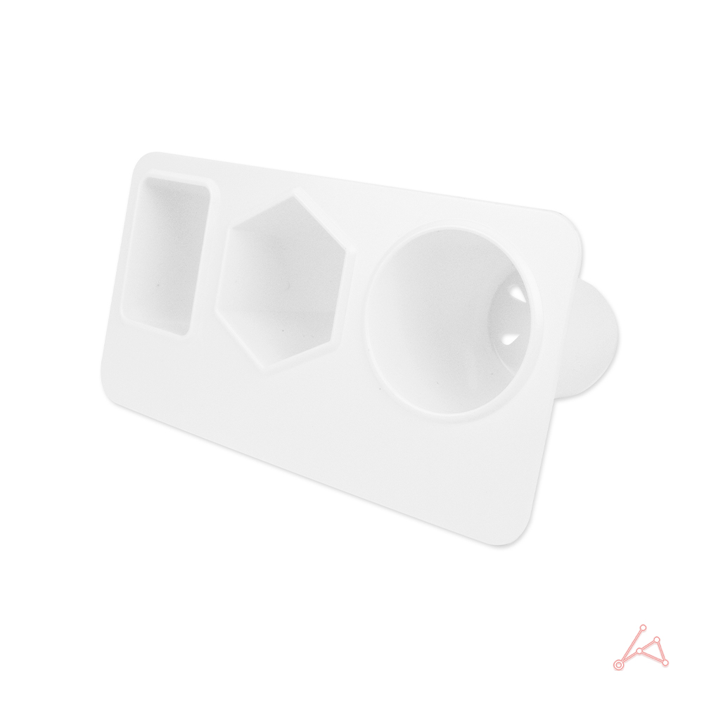 부착식 3구 다용도꽂이