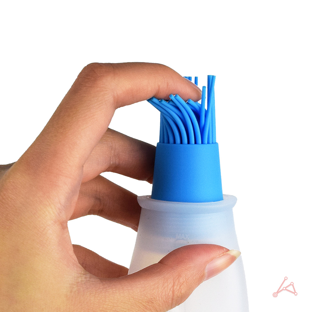 브러시 일체형 오일병