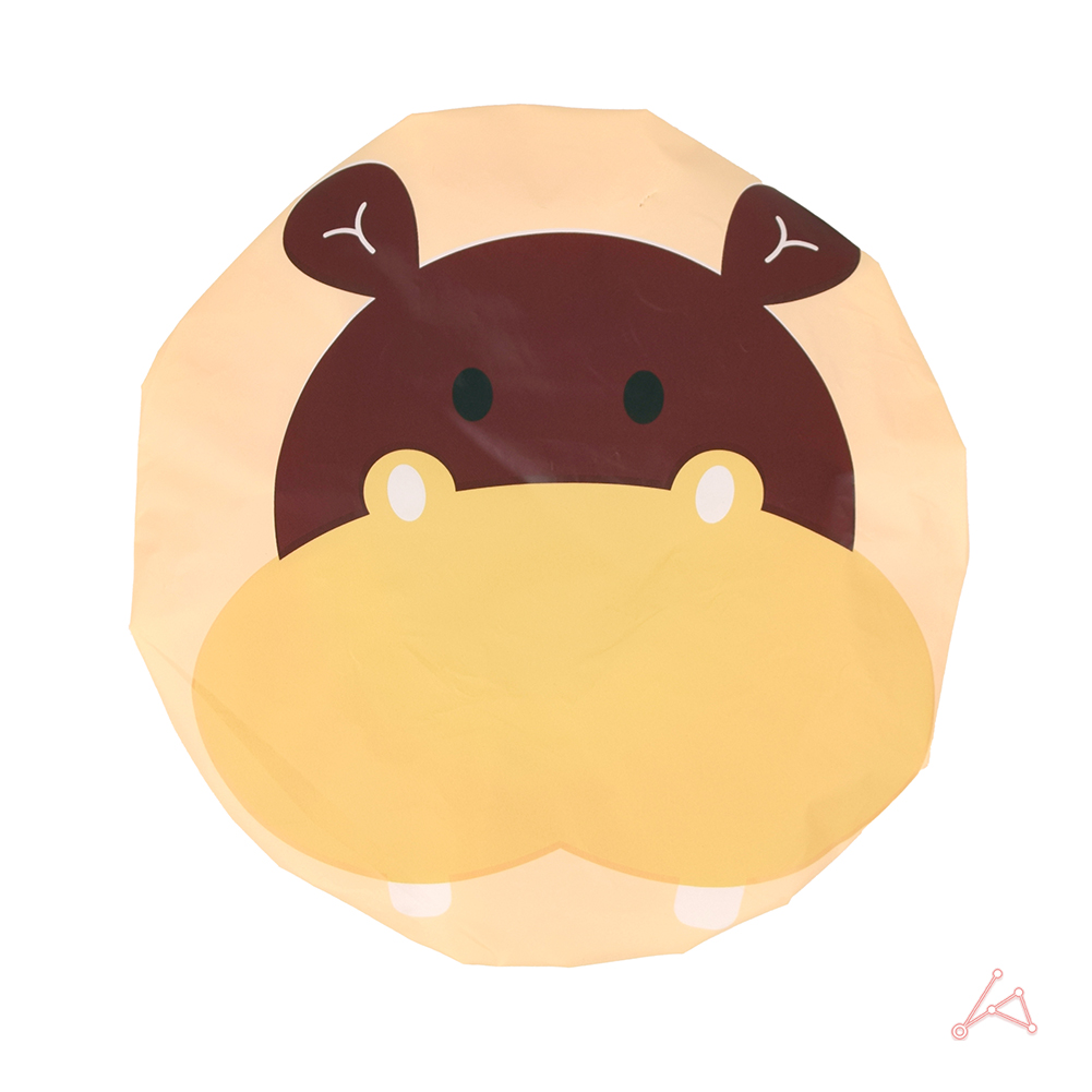 동물얼굴 샤워캡