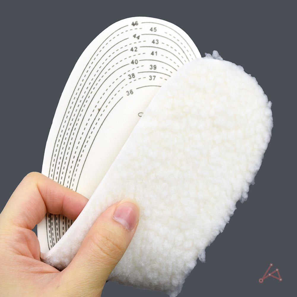 잘라쓰는 겨울 보온 양털 깔창