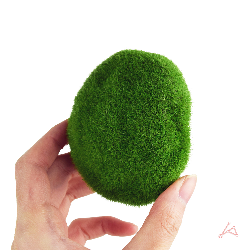 가짜 이끼 돌 세트 10입