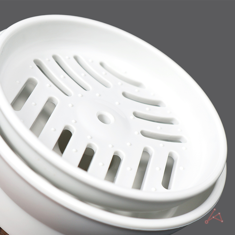 수세미 거치 펌프 세제통 원형