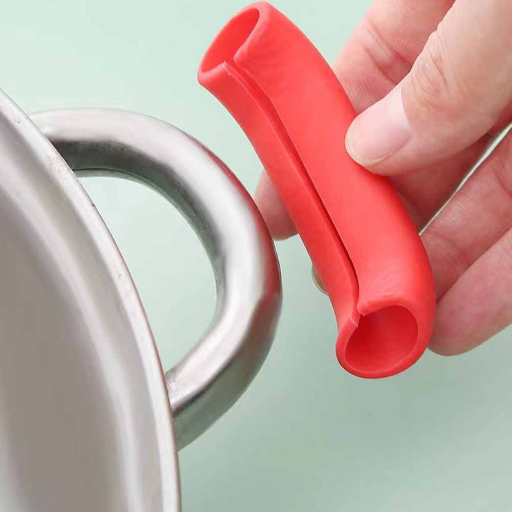 실리콘 냄비 손잡이 2p