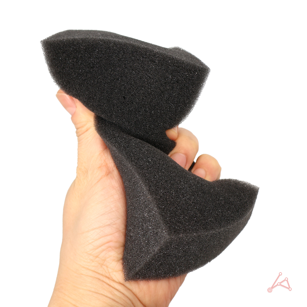 머리카락 얼굴 털이 스펀지