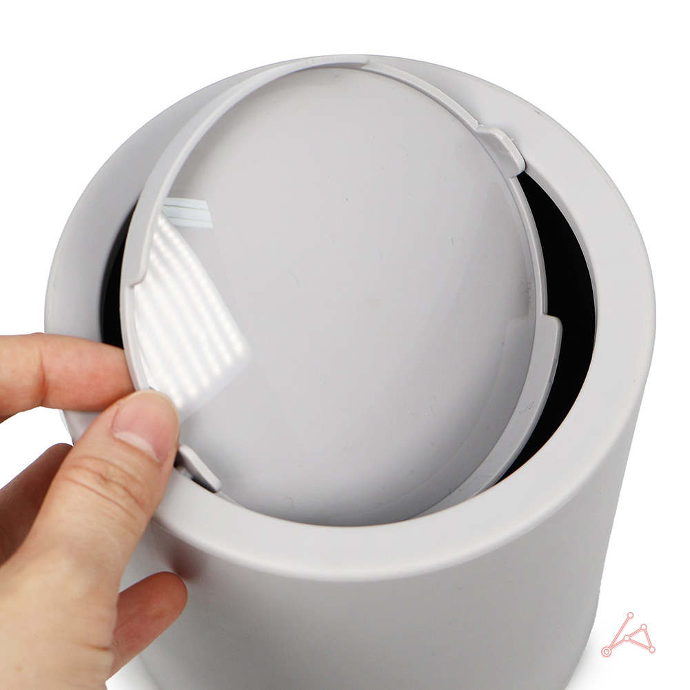 미니 회전뚜껑 휴지통