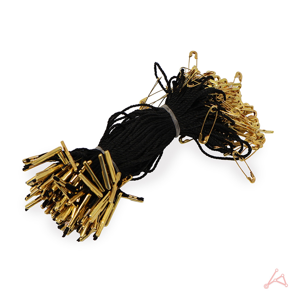 옷핀형 의류 택끈 100p