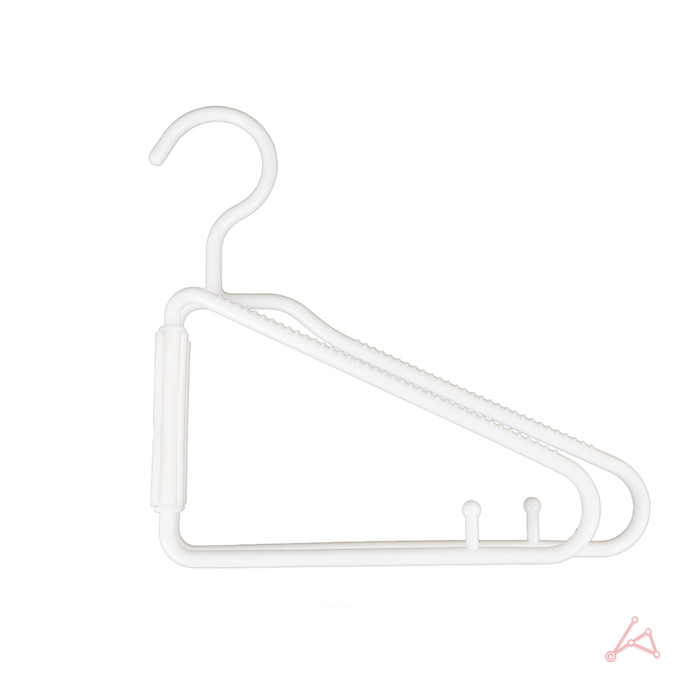 반으로 접히는 옷걸이