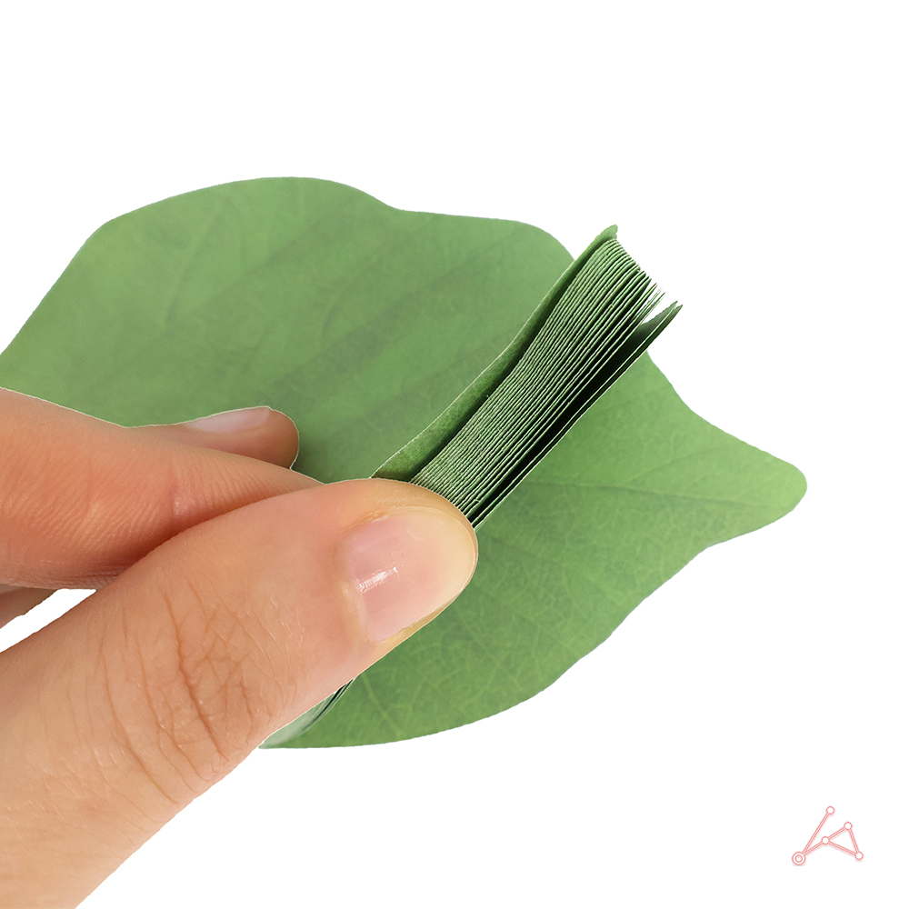 나뭇잎 점착식 메모지