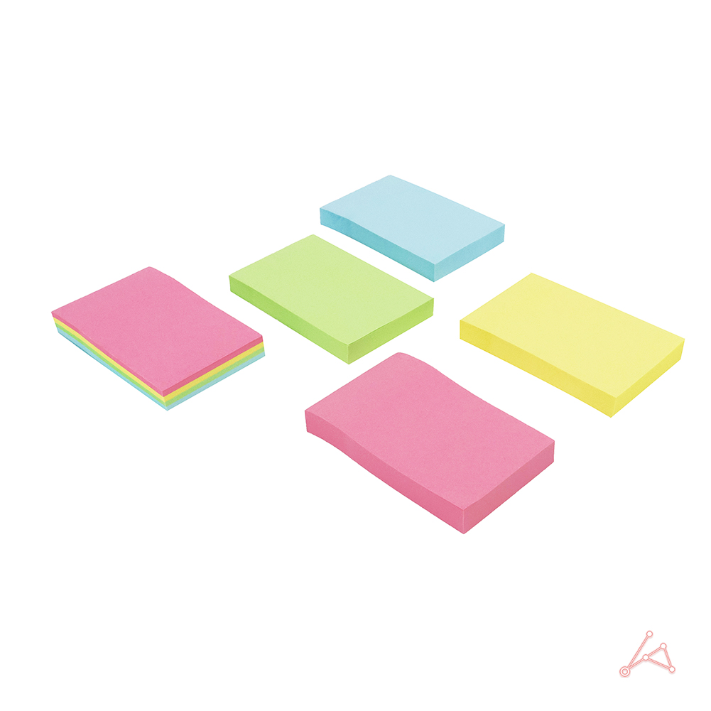 접착식 메모지 직사각