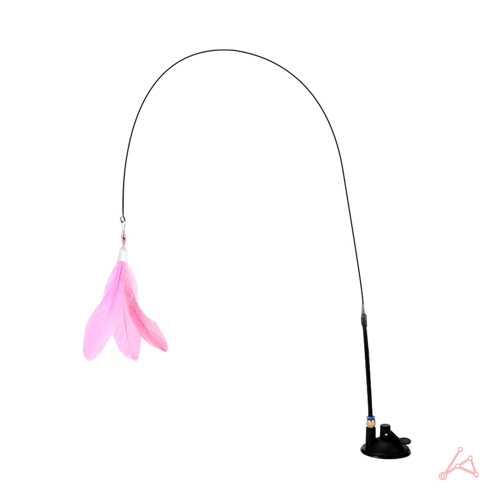 흡착식 고양이 깃털 낚싯대