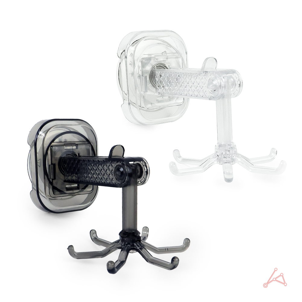 다용도 무타공 회전 6구 후크