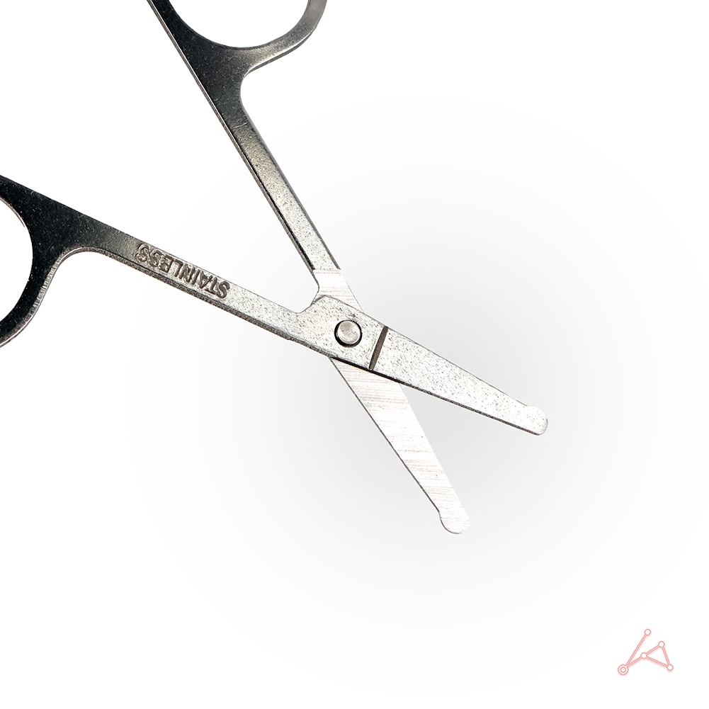 스텐 콧털 정리가위