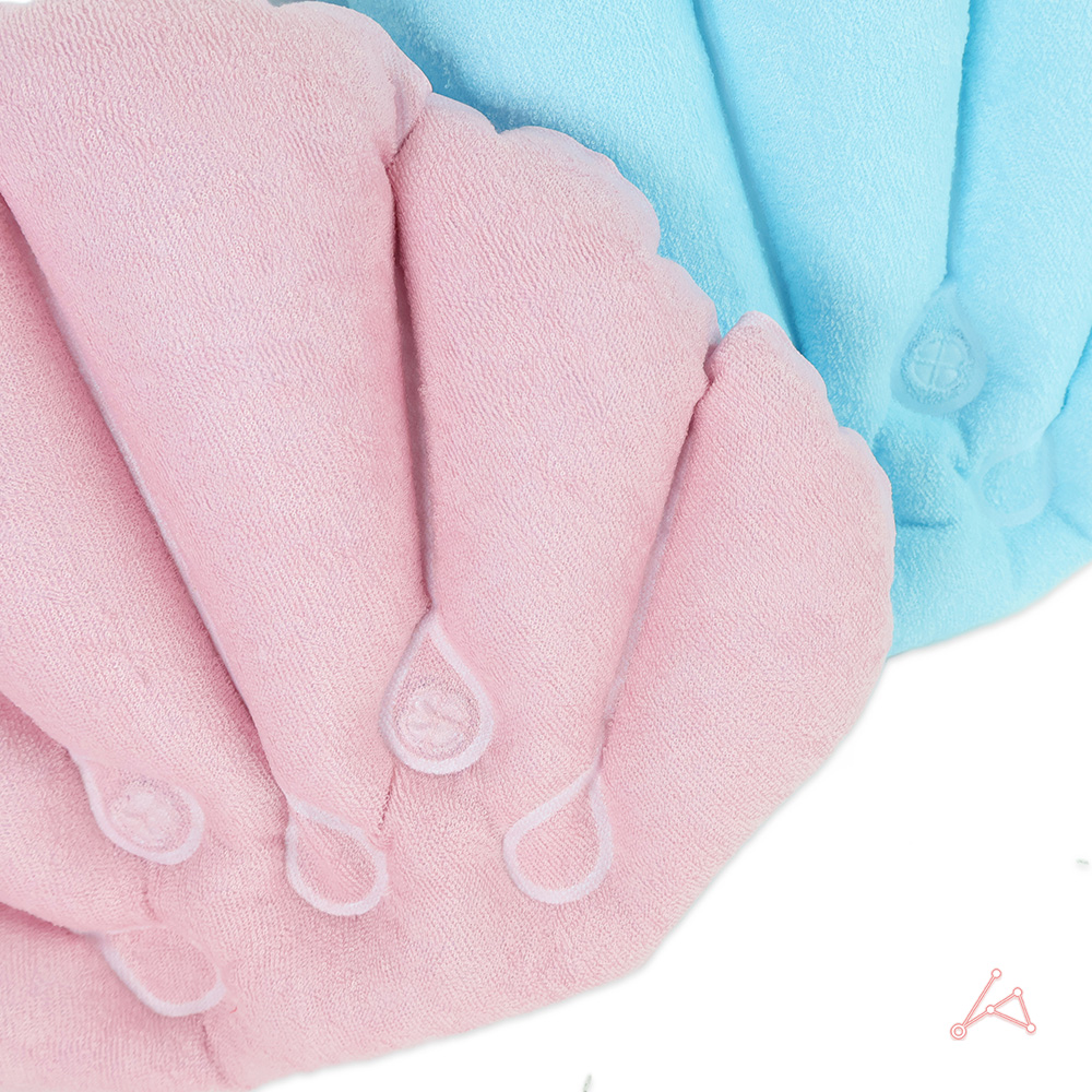 조개모양 욕조 머리 받침대