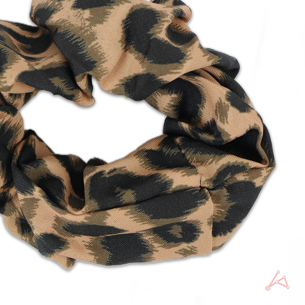 호피 곱창머리끈