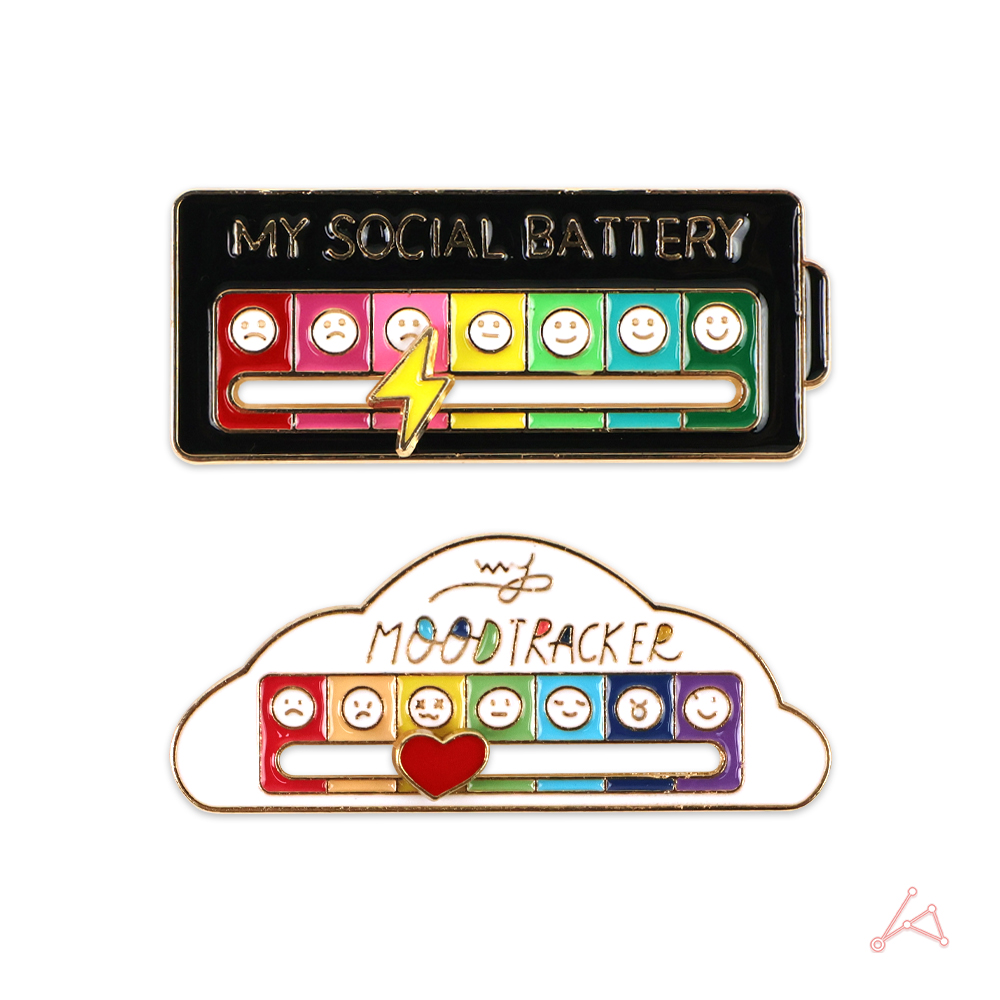 기분 슬라이딩 브로치