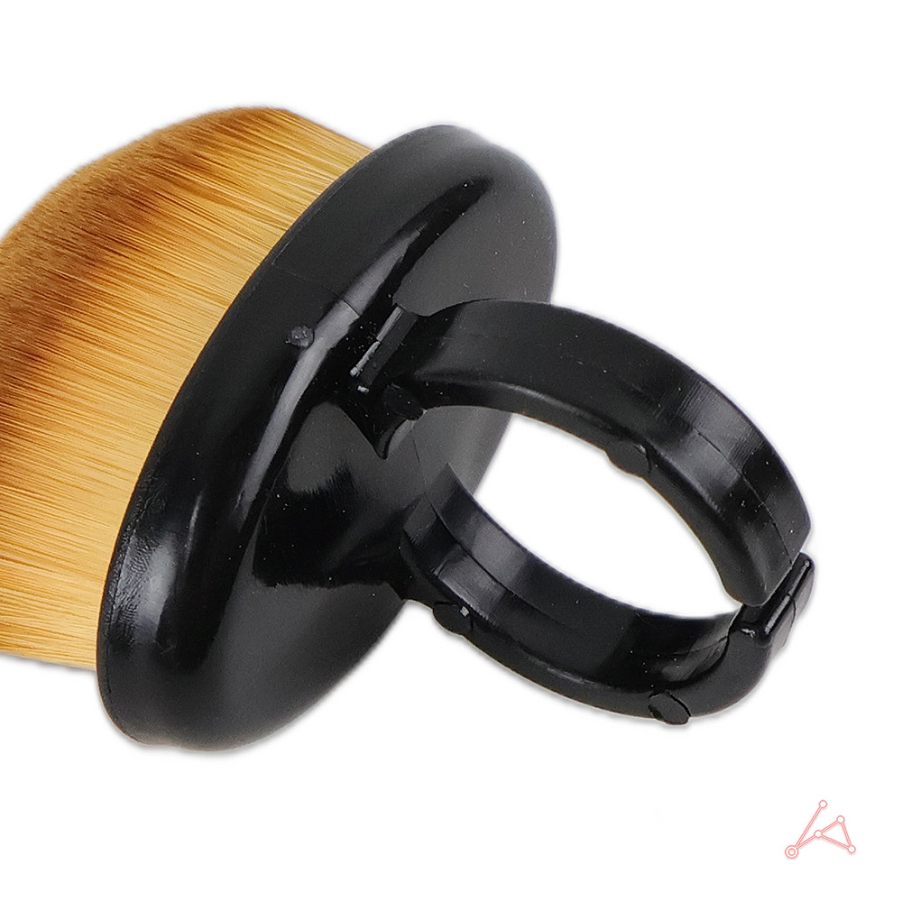 네일 더스트 브러쉬 반지형