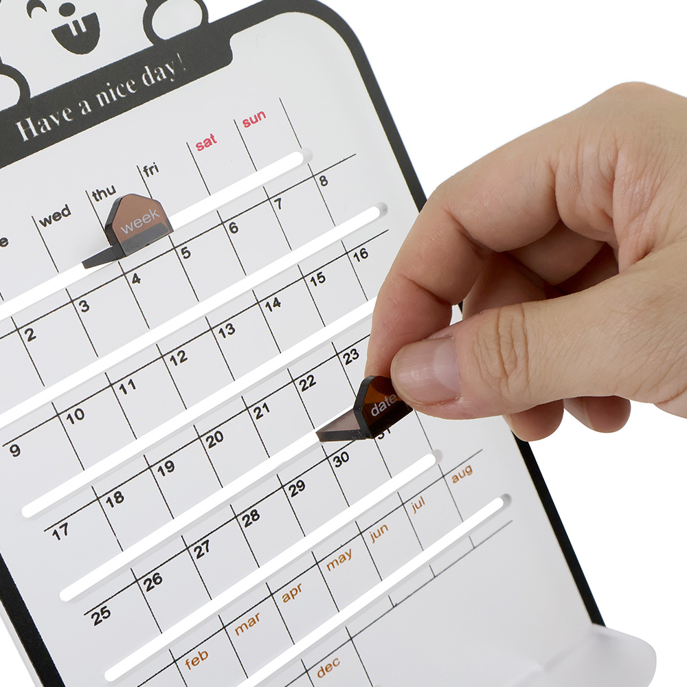 아크릴 만년달력