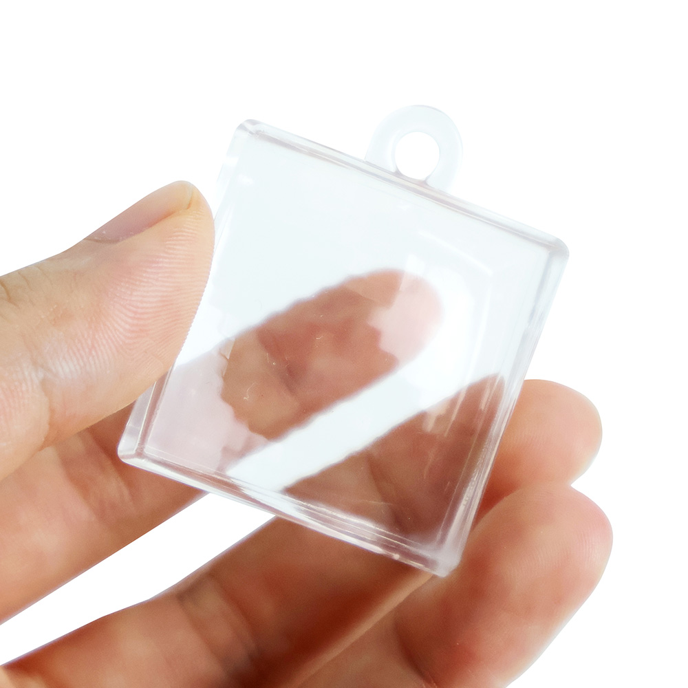 네모 필터 픽셀 아크릴 키링( 끈 색상 랜덤)