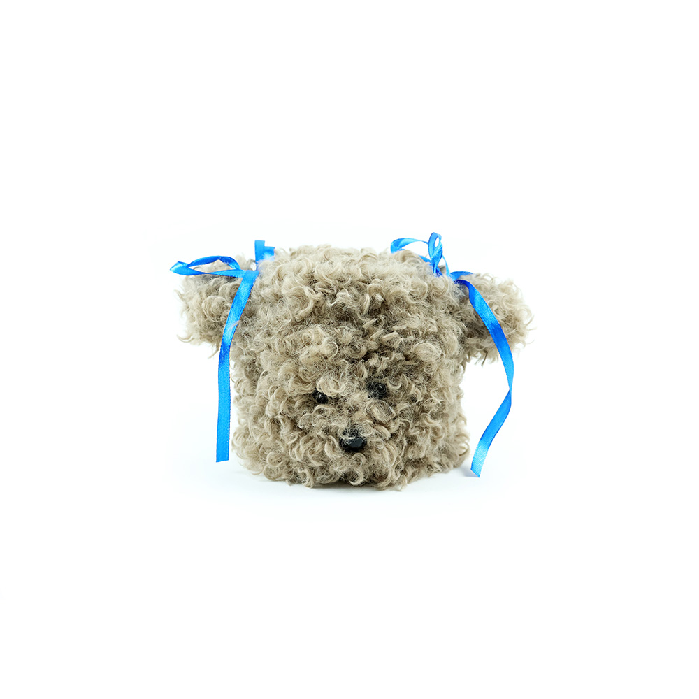 뽀글 강아지 티슈케이스