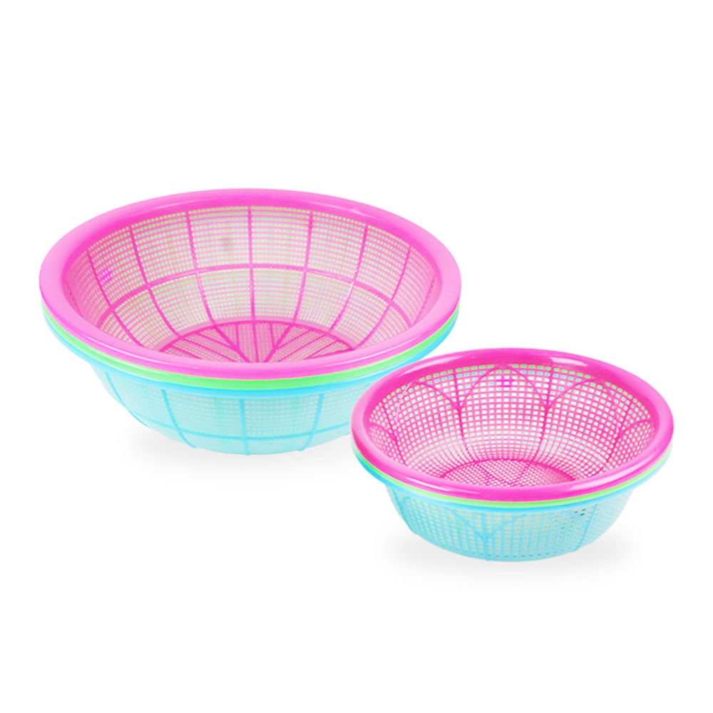 다용도 플라스틱 원형 소쿠리