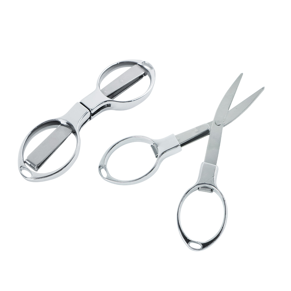 안경모양 접이식 가위 키링