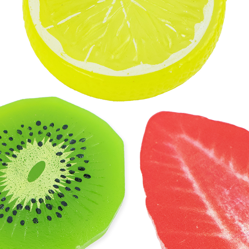 과일 슬라이스 모형 6p 묶음