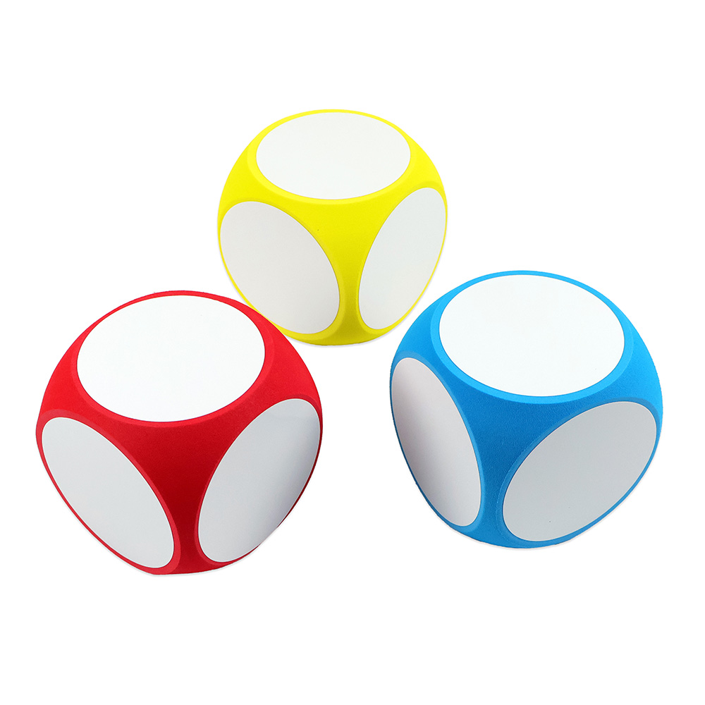 재사용 가능 주사위모양 화이트보드 1p