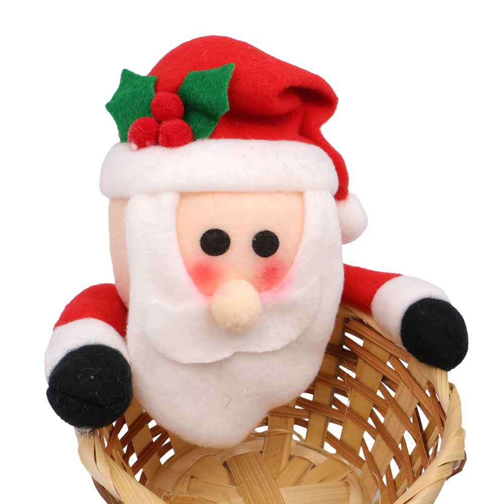 나무장식 선물바구니