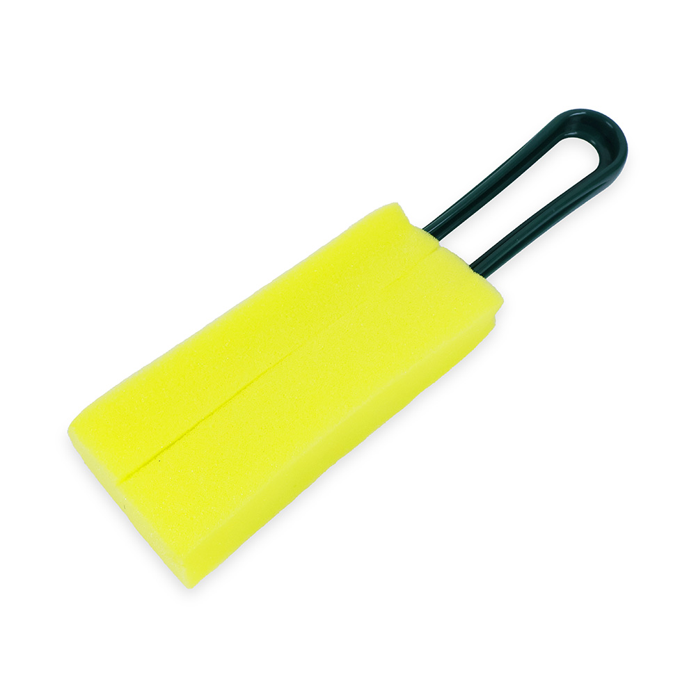 집게형 스펀지 청소솔