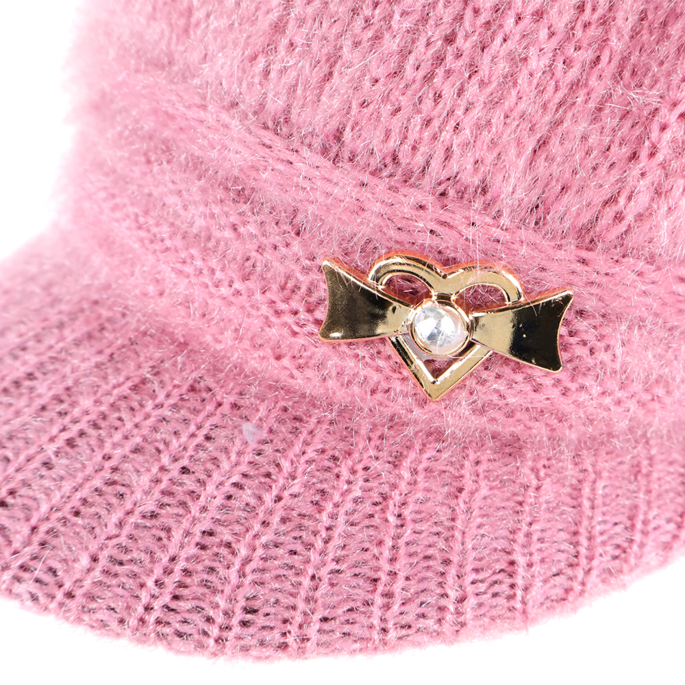 중년여성 니트모자