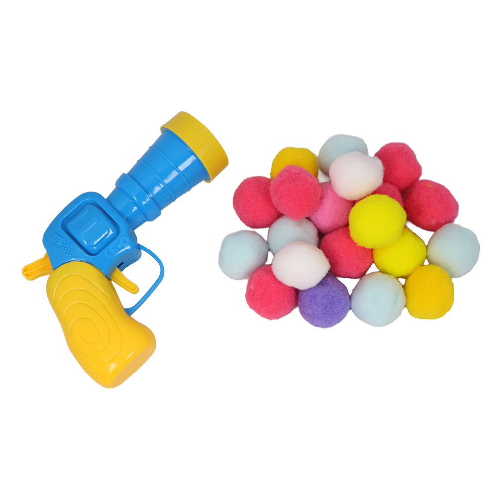 고양이 플러시볼 총 장난감